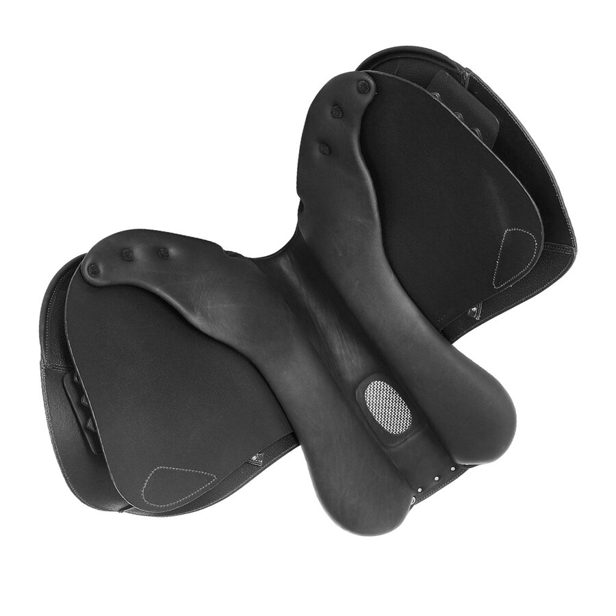 Sella da salto kc race 2.6 professional con arcione in kevlar-carbonio comfort - immagine 4