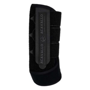 Stinchiere anteriori in neoprene con inserti in gel respira