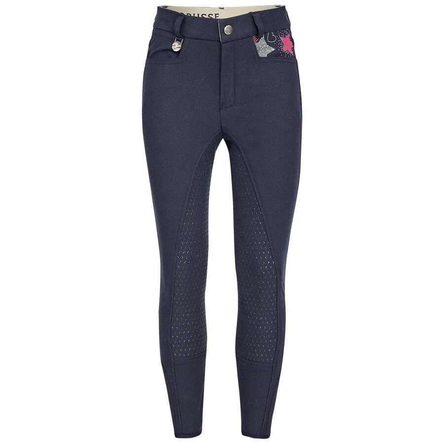 Pantaloni da bambina con grip decorato con stelle - ULTIMI PEZZI -