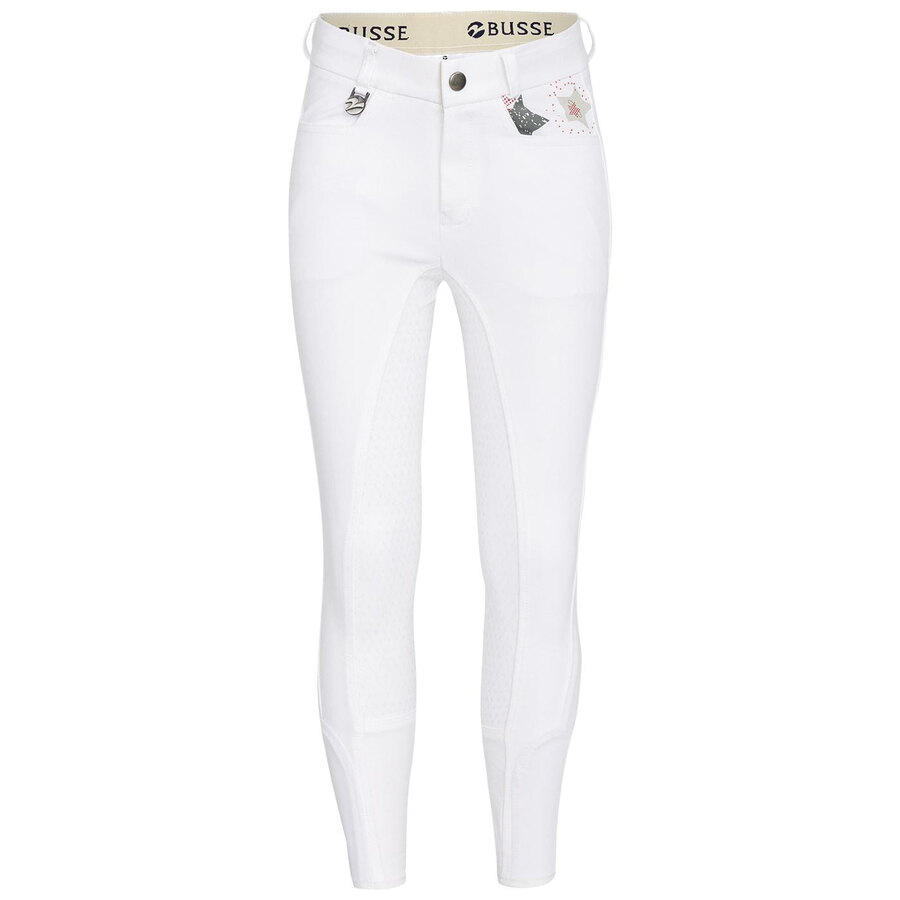 Pantaloni da bambina con grip decorato con stelle - ULTIMI PEZZI - - immagine 3