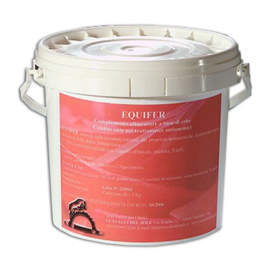 Equifer - a base di piante dall’azione antianemica, ricostituente e immunostimolante