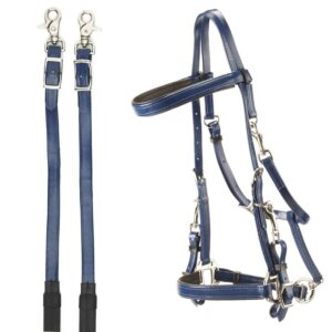 Briglia Capezza Daslo in morbido PVC con redini in gomma