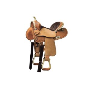 Sella western denver modello barrel, gonna tonda