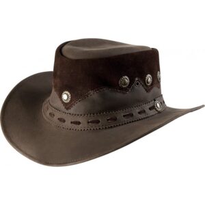 Randol's cappello in cuoio modello "Adventure"