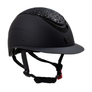 Cap visiera larga con brillantini - ULTIMO PEZZO - taglia M (55/57cm) colore NERO