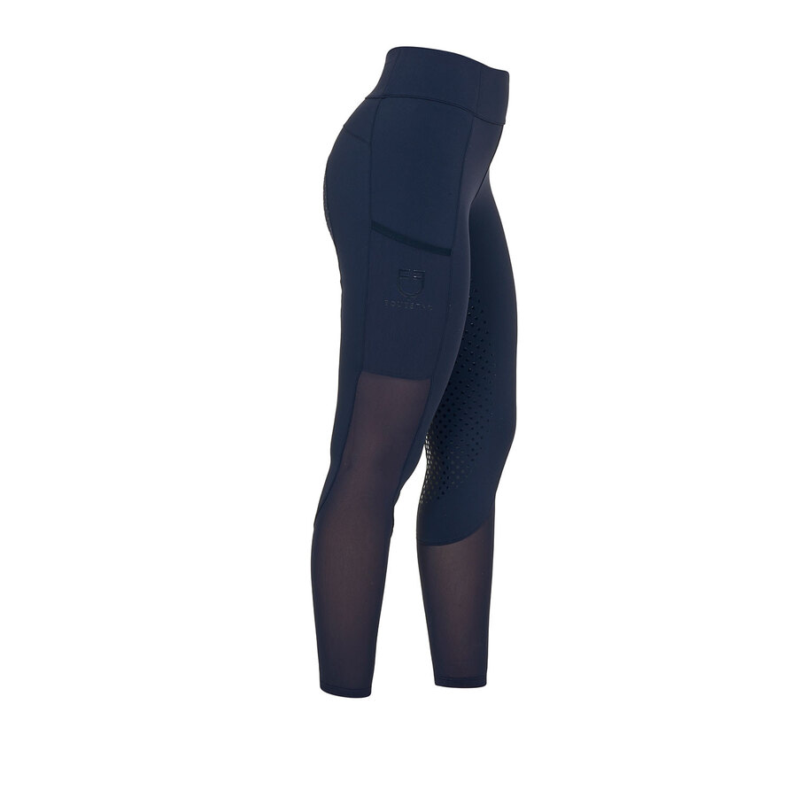 Leggins donna full grip con inserti perforati - immagine 4