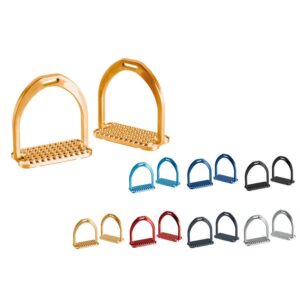 Staffe in alluminio multicolore leggere - ULTIMO PEZZO