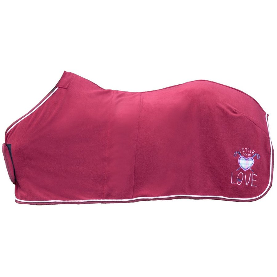 Coperta in pile Bonnie colore BLU/ROSA - ULTIMI PEZZI - - immagine 2