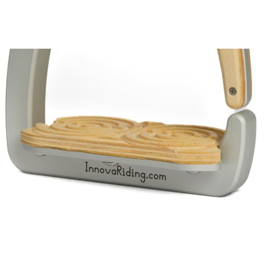 Pedane per Safety Stirrups con parte in legno - immagine 2