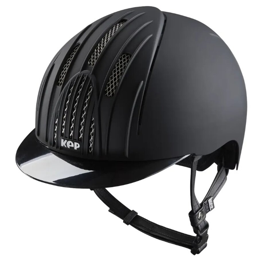 Casco equitazione Endurance Matt Nero Horse-Ball