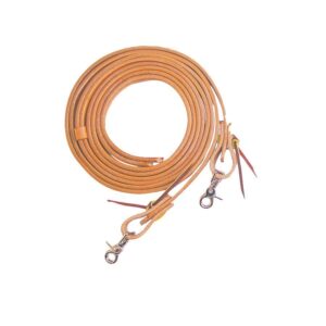 Redini western lakota in cuoio harness con moschettoni