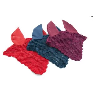 Cuffietta anti-mosche in cotone con tessuto elastico sulle orecchie