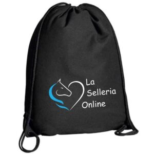 Borsa porta cap in cotone Sacky con comode spalline per il trasporto