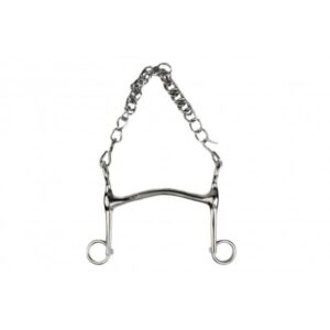 Weymouth bridle bit, hollow mouthpiece