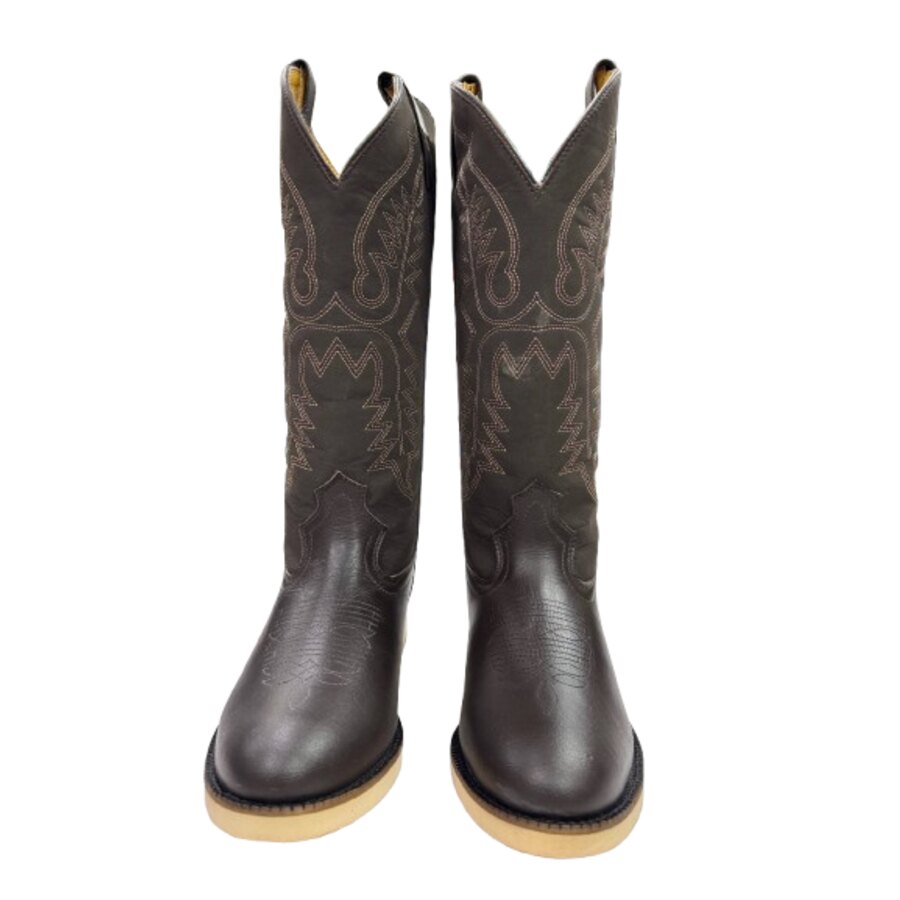 Stivale western con suola in gomma da ragazzo/a - ULTIMO PEZZO - numero 41 - immagine 2