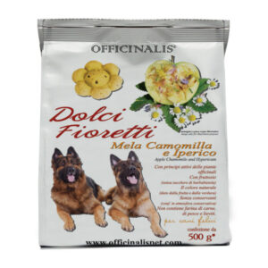 Biscotti dolci fioretti mele camomilla e iperico