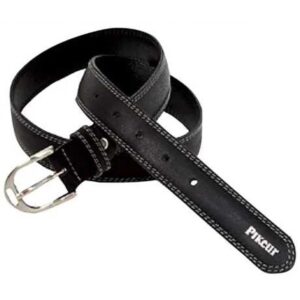 Cintura in pelle con logo