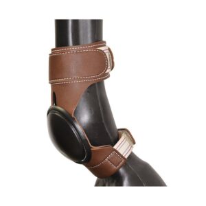 Skid boots pool's in cuoio sintetico con rinforzo in gomma e chiusure elastiche con velcro