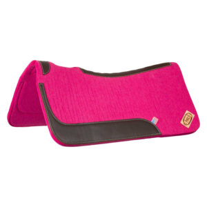Sottosella western in feltro con inserti in pelle 32''x32''