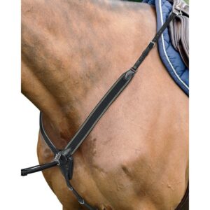 Pettorale Prestige in pelle special jump vecchio modello - ULTIMO PEZZO - colore NERO taglia PONY