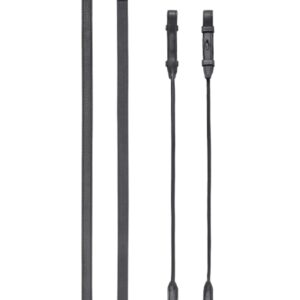 Redini tubolari da Dressage in cuoio 16 mm con grip