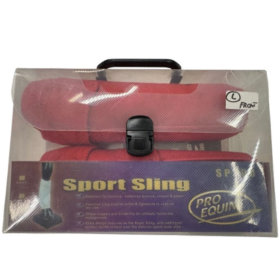 Stinchiere anteriori in neoprene Sport Sliding - ULTIMO PEZZO - misura L colore rosso - immagine 2