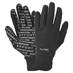 Guanti Saint Moritz ultra Grip in tessuto morbido felpato - ULTIMO PEZZO - taglia XL colore nero