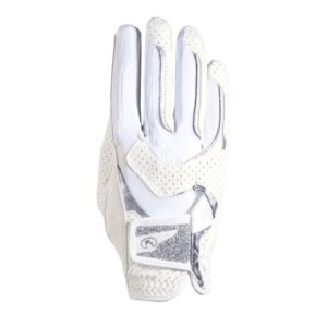 Guanti roeckl Lara con swarovski - ULTIMI PEZZI - colore BIANCO