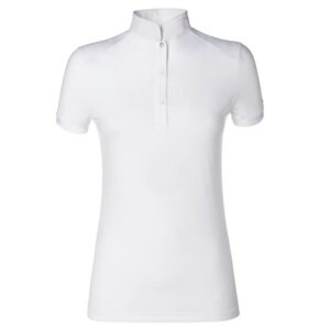 Polo donna da concorso con colletto alla coreana modello Dora