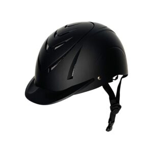 Casco ventilato forato con rotella regolabile