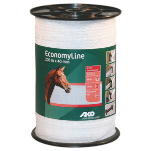 Fettuccia 4 cm, 200 Metri colore bianco a 8 fili