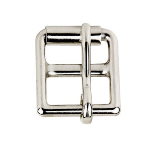 Fibbia da sottopancia inox 26 mm con rullo