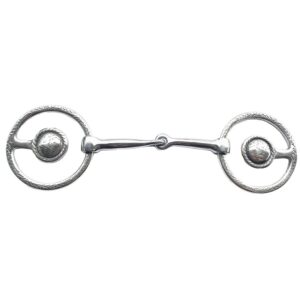 Filetto western snodato ad anelli con riporto 16 mm