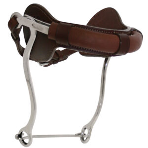 Hackamore inox rivestito cuoio