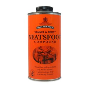 Olio per cuoio vanner & prest neatsfoot