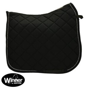 Sottosella dressage con strass 2 corde