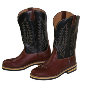Stivali western in pelle adulto