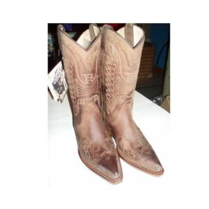 Stivali western sancho in cuoio grasso - ULTIMI PEZZI -