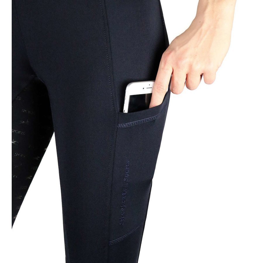 Pantalone equitazione donna Pocket Riding Tights FS - immagine 4