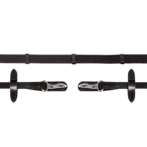 Redini in pelle e cotone con stopper e fibbie a scatto
