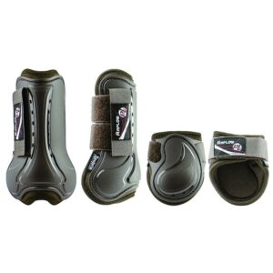 Set stinchiere e paranocche in neoprene forato con sistema di aerazione Airflow misura Shetland