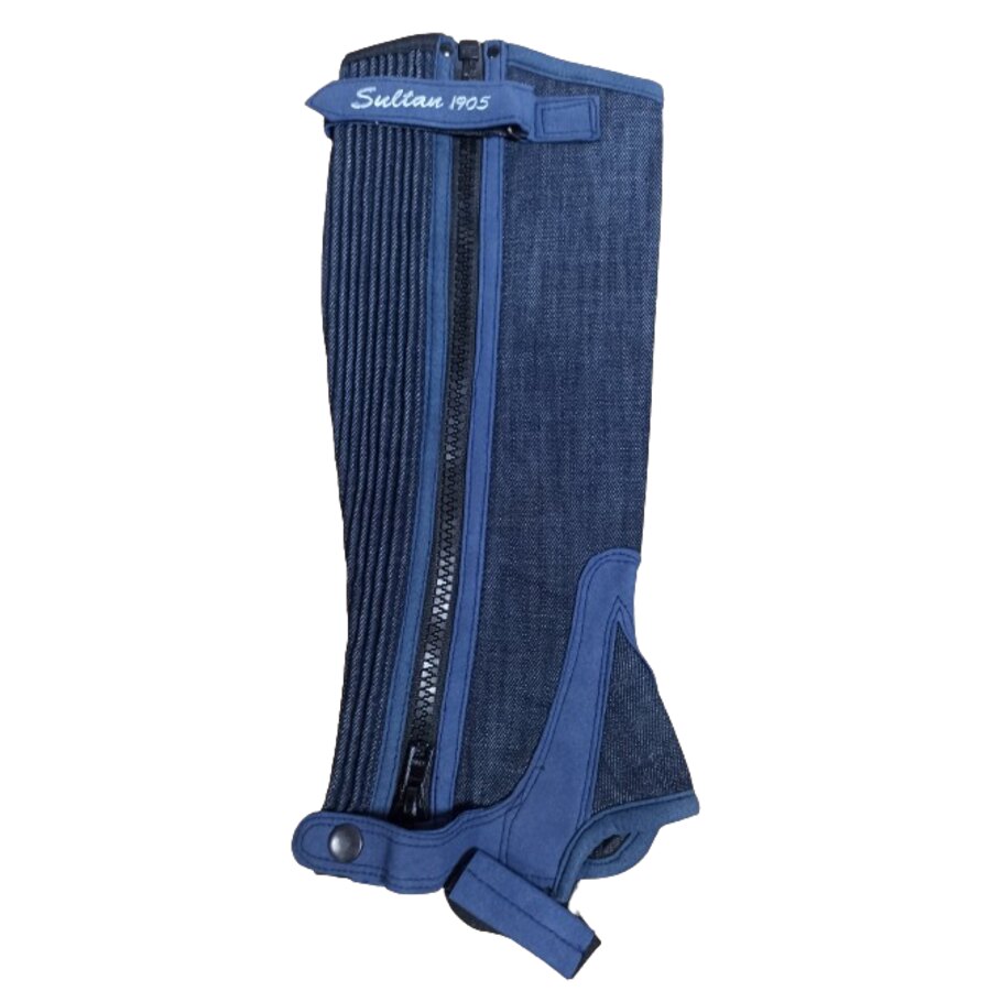 Ghette per equitazione in tessuto Denim con rivestimento interno - ULTIMO PEZZO taglia M