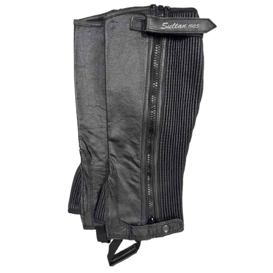 Ghette in pelle con soffietto - ULTIMI PEZZI -
