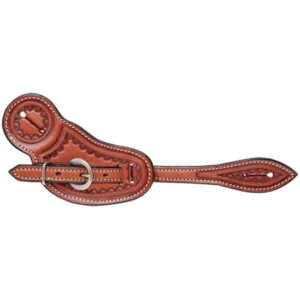 Cinturini western in cuoio lavorati