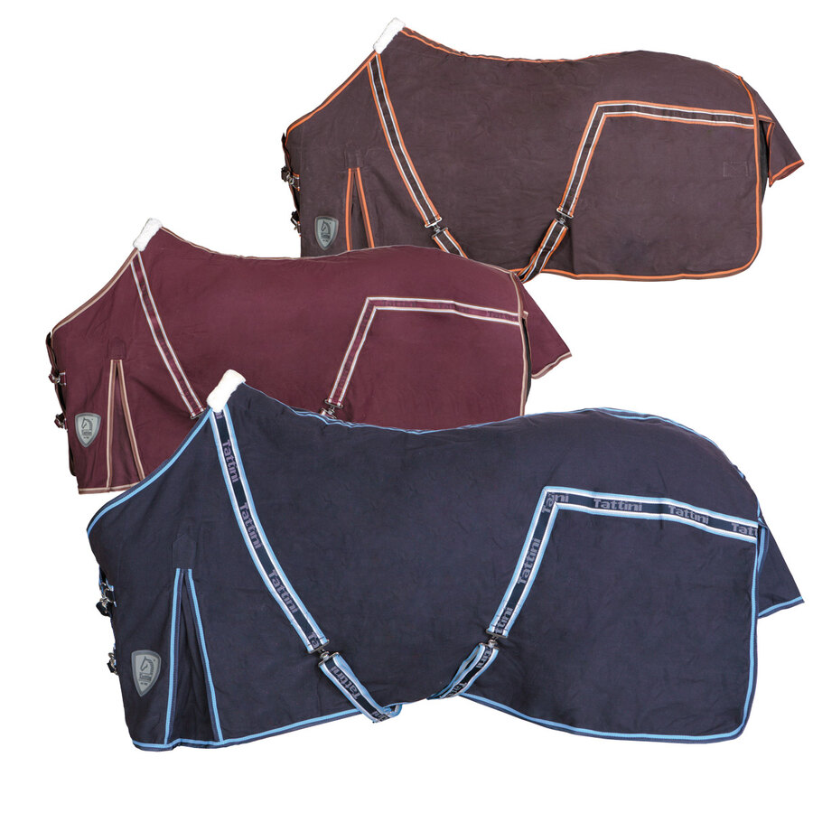 Coperta in cotone con cannelli