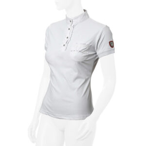 Maglia da concorso Tattini donna con taschino e ruches
