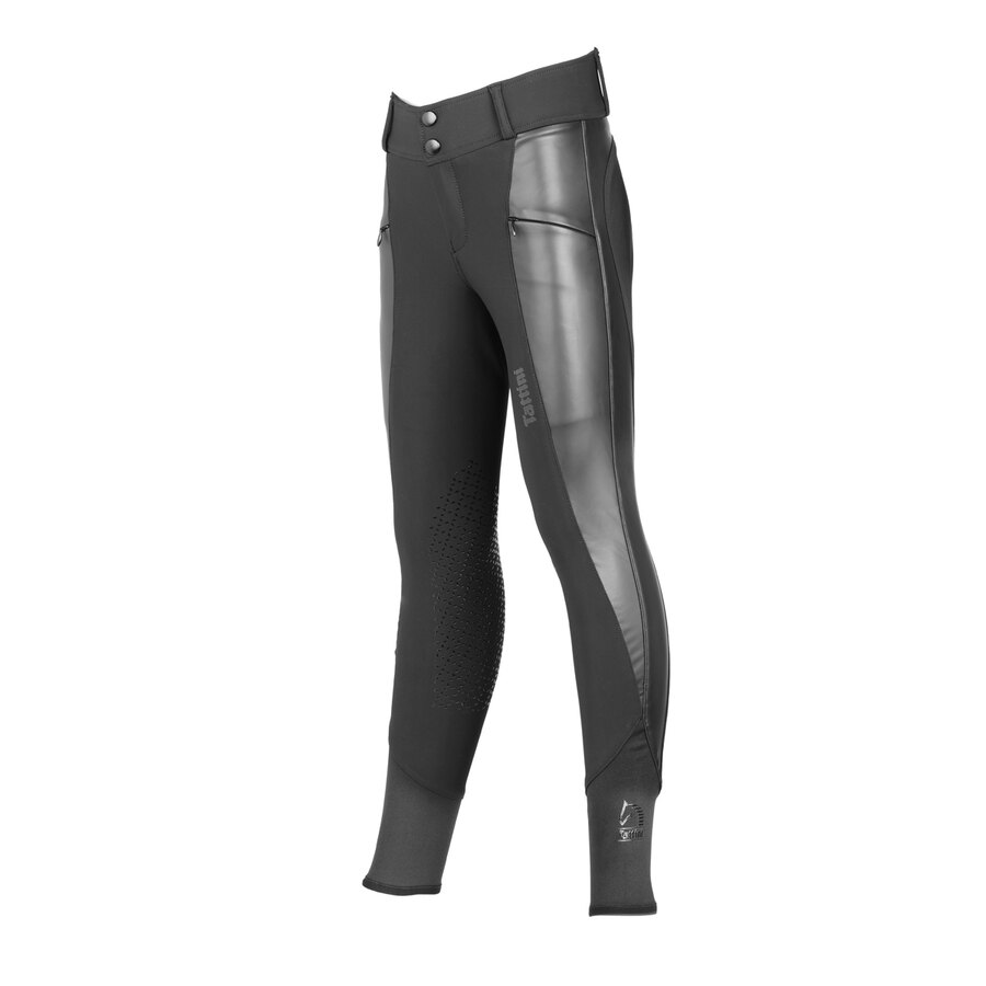 Pantaloni verbena girl breeches eco-leather inserts - immagine 2