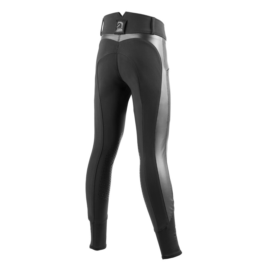 Pantaloni verbena girl breeches eco-leather inserts - immagine 3