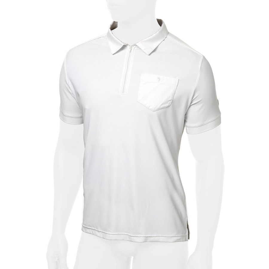 Polo da competizione con zip Tattini uomo
