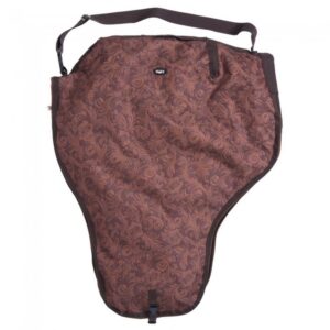 Portasella western in nylon robusto con stampe